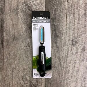 Farberware Professional Swivel Peeler Stainless Steel Blade Black Handle 5238360